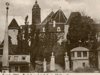 Pogled na katedralu iz Vlaške ulice, 1861. godine